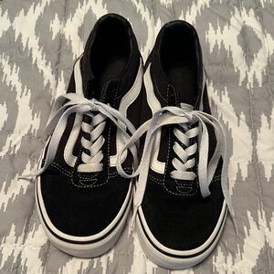Vans Black and White Sneakers